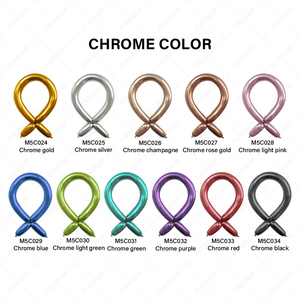 Offre Spéciale Naturel 260 Latex Chrome Ballons En Gros Torsion Long Ballon En Latex Événements Partie Décoratif Chrome 260 Ballons - Product Image 1