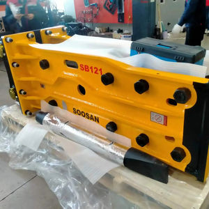 Martillo hidráulico SOOSAN SB121 tipo superior, accesorio para excavadora, martillo para roca, para excavadoras de 28-35 toneladas. - Product Image 2