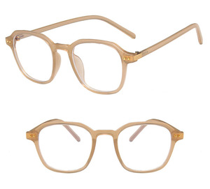 Kính Mắt DL Chất Lượng Tốt Nhất Bán Buôn Kính Mắt Khung Tròn Trong Suốt Chống Ánh Sáng Xanh Chặn Sẵn Sàng Để Giao Kính 2022 - Product Image 3