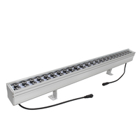Vente chaude IP65 Extérieur RVB DMX Linéaire Led Wall Washer Lumières 36*3W pour Hôtel/Pont/Car Wash Shop Utilisation