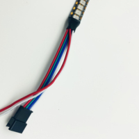 Ruban LED intelligent RGB DC12V WS2815 5050 SMD, adressable individuellement, double signal, câbles, IP65 IP67 IP68, étanche, éclairage extérieur