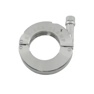 Stainless Steel SS304 SS316L KF High Tension Lock Clamp CNC Machined Clamp