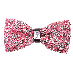 Farfallino uomo fatto a mano di alta qualità con strass di diamanti per feste e occasioni speciali - Product Image 1