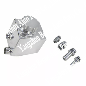 Usine de Chine 38mm connecteur de tuyau de radiateur en ligne universel en aluminium col de remplissage avec capuchon - Product Image 3