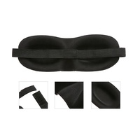 Masque oculaire profilé 3D de personnalisation d'usine pour masque pour les yeux de sommeil de voyage de nez stéréo d'avion