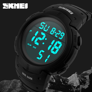 Bonne vente montre-bracelet de sport hommes décontracté Simple LED montre numérique mode plastique hommes montre électronique <span class=keywords><strong>SKMEI</strong></span> <span class=keywords><strong>1068</strong></span> - Product Image 4