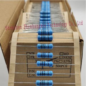 <span class=keywords><strong>Code</strong></span> <span class=keywords><strong>couleur</strong></span> des résistances ZBW 1/8W 1/4W 1/2W, résistance à film métallique 0,125W MF 1%, 0,5W 0,25W 0,5W 1W 2W 3W 5W - Product Image 2