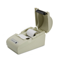 Printer Label Timbangan Supermarket 58mm Printer Thermal Struk untuk Ritel dengan USB+RS232 203dpi Mesin Pencetak Tagihan