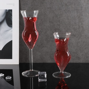 Bicchiere Da Shot Alicante – Forma Bikini A Pois 40 Ml, Souvenir Spagnolo In Vetro