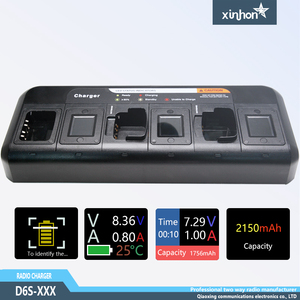 Chargeur intelligent rapide pour radios bidirectionnelles XH-D6S, système de <span class=keywords><strong>maintenance</strong></span> de batteries à 3 stations, chargeur multifonction pour talkies-walkies - Product Image 2
