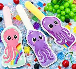 ถุงใส่ไอศกรีมแบบนีโอพรีน ลายสัตว์ เช่น นางเงือก ฉลาม 12 ชิ้นต่อถุง - Product Image 5