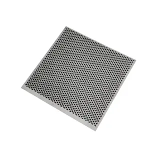 Hochwertiges Edelstahl-Gitter 304 316 Mikron Lochguss-Metallgitter/ 1,2 3mm perforiertes Netzblatt dekorativ rund Pl