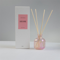 Marque privée Diffuseur de parfum de luxe personnalisé pour la maison Ensembles de diffuseurs de roseaux sans feu pour la maison