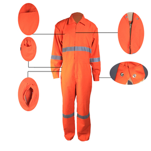 Ignífugo antiestático <span class=keywords><strong>alta</strong></span> <span class=keywords><strong>visibilidad</strong></span> amarillo 100% algodón <span class=keywords><strong>ropa</strong></span> resistente al fuego de buena calidad - Product Image 3