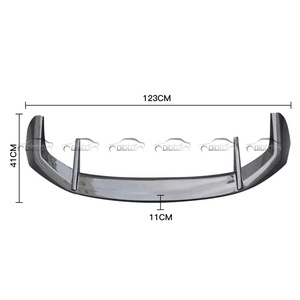 For BMW X3 X3M G01 Real Carbon Fiber M Style Rear Trunk Boot Lip Spoiler Top Wing 2019 up - Product Image 1