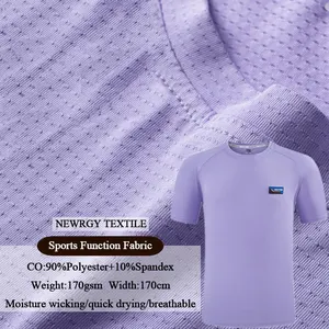 CoolDry Stretch Ice Silk Outdoor tessuto funzionale ad asciugatura rapida protezione UV tessuto rinfrescante