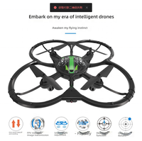 Drone RC YH13 Mini 360 Flip avec maintien d'altitude, caméra LED Wi-Fi et mode sans tête pour enfants