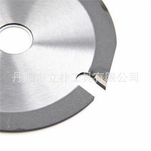 Disque de coupe en acier tungstène pour outils électriques, lame à rainurer à 3 dents, pour meuleuse d'angle - Product Image 2