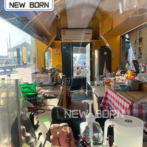 Food-Trailer Imbisswagen Voll Ausgestatteter Mobiler Küchenanhänger Catering-Trailer Straßenessen Restaurant-Geschäft - Product Image 5