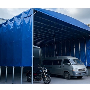 Tente portable pliable en PVC, coulissante, imperméable, pour salons professionnels et événements en plein air, fabricant chinois - Product Image 3