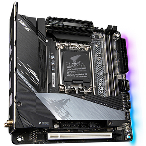 Carte mère de jeu <span class=keywords><strong>GIGABYTE</strong></span> INTEL Z690I AORUS ULTRA prend en charge les processeurs Intel de 12e génération avec socket LGA1700 et mémoire DDR5 64G - Product Image 3