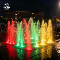 Fuente de Agua Inteligente con Programación PLC para Exteriores, con Música y Baile, Seguimiento Automático del Ritmo, Cambio de Color LED, para Plazas Urbanas