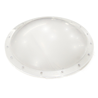 Personnalisable Grand dôme hémisphère en plastique résistant à l'usure Dôme d'horloge acrylique et plastique Catégorie de produits en caoutchouc