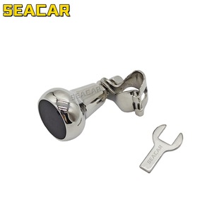 Seacar Poignée de direction de bateau en acier inoxydable avec boule d'assistance, quincaillerie marine 316 pour modernisation et remplacement - Product Image 2