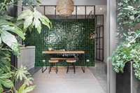 Collection de couleurs Zellige artisanale sur mesure, carreaux en terre cuite émaillés à la main pour la décoration intérieure de luxe résidentielle et hôtelière