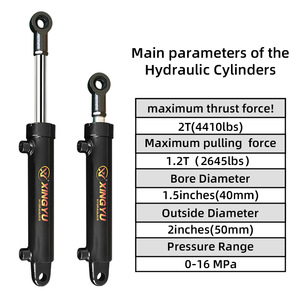 Cilindros Hidráulicos Mini de 2 Toneladas para Maquinaria de Construcción, Excavadoras, Elevadores - Todos los Modelos Disponibles, Suministro Transfronterizo - Product Image 3