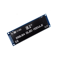 Écran OLED de 3,12 pouces, module LCD graphique 256x64, écran LCM, contrôleur SSD1322, interface SPI