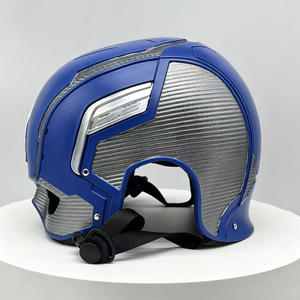 Original Factory <strong>Captain</strong> <strong>America</strong> <strong>Helmet</strong> Resin Craft Deluxe Wearable Superhero Cosplay <strong>Helmet</strong> for Fans Collector's Edition - Product Image 2