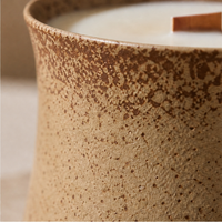 OEM ODM, pot en céramique vintage moderne et écologique de luxe, bougies parfumées à la cire de soja romantiques, aromathérapie