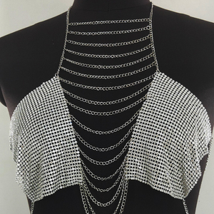 Hot Selling Fashion <strong>Gold</strong> Body <strong>Chain</strong> Ladies Nightclub Party Beach Bikini Luxury Sexy Rhinestone <strong>Top</strong> Women Tassel Body <strong>Chain</strong> - Product Image 4