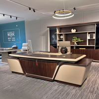 Meubles de bureau commerciaux Bureau de direction Bureau de direction moderne Bureau de direction en forme de L Bureau de direction modulaire Bureau de direction de luxe