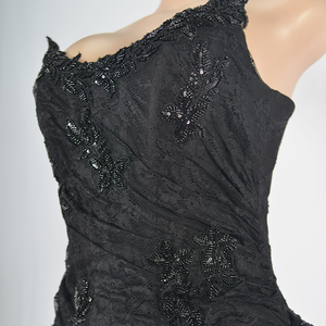 Robes pour femmes en viscose et rayonne, robes décontractées dos nu, robes maxi en satin de soie à épaules dénudées, tenues sexy en lin gaze - Product Image 5