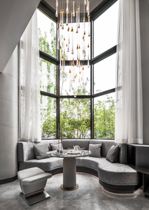 Sanhai ánh sáng sang trọng thiết kế nội thất <span class=keywords><strong>3D</strong></span> Max Rendering hình ảnh tổng thể kế hoạch bố trí Duplex biệt thự nhà chuyên nghiệp Giấc Mơ nhà làm việc - Product Image 5