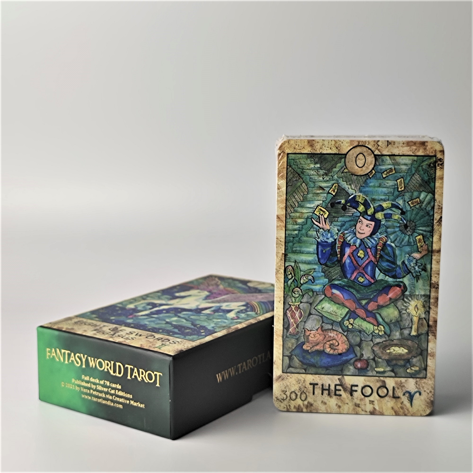 Tarot of the Divine A Deck by Deities Folklore and Fairy Tales from Around the World Tarot Cards Case