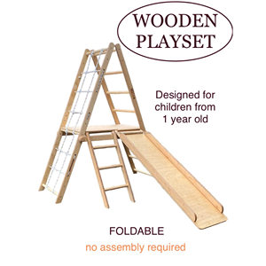 Montessori leo núi, gỗ leo thang, đẹp trong nhà gỗ leo núi hoàn hảo cho trẻ em Montessori sân chơi bằng gỗ - Product Image 5