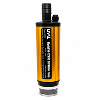 Pompe à huile submersible 12V/24V petite, couleur or, pour transfert de diesel 85W avec kit pistolet de transfert et tuyau de 2m, diamètre OEM 51mm