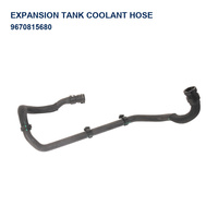 Tuyau d'expansion en caoutchouc 9670815680 pour Peugeot 308 408 Citroën C4L 1.6T, tuyau de radiateur du système de refroidissement, vente en gros