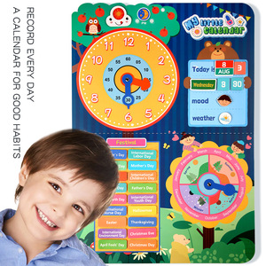 <span class=keywords><strong>Calendrier</strong></span> de la maternelle pour enfants, étiquette de la <span class=keywords><strong>semaine</strong></span> météo bébé éducation précoce temps cognitif jouet matériel pédagogique paquet <span class=keywords><strong>2023</strong></span> - Product Image 4