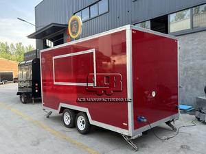 Camion de restauration rapide mobile entièrement équipé en acier inoxydable, aluminium et fibre de verre avec équipement de cuisson - Product Image 5