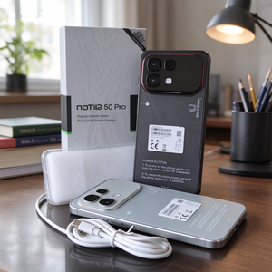 สมาร์ทโฟน 5G Smart Note60Pro 5G รุ่น 16GB+1TB แบตเตอรี่ 6900mAh กล้อง 108MP ระบบปฏิบัติการ Android15 รองรับการชาร์จเร็ว 65W ปลดล็อคแล้ว ของแท้ - Product Image 1