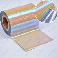 Film stratifié holographique étanche à froid de taille A4 Film holographique pour animaux de compagnie Film de superposition d'hologramme pour impression UV