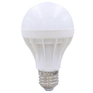 หลอดไฟ LED A19 ขั้ว E27 ตัวหลอดพลาสติก แสงขาว 5000K ค่า CRI 80 ใช้ไฟ AC 85-265V ควบคุมด้วยสวิตช์แบบแมนนวล อายุการใช้งาน 25000 ชั่วโมง - Product Image 1
