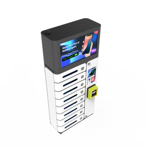 Casillero de Carga Móvil para Tarjetas de Crédito MIA 2026 Actualizado, 8 Compartimentos, con Desbloqueo Remoto Opcional en la Puerta del Gabinete y Registro de Datos - Product Image 1