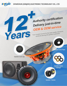 Altavoz de tweeter de 4,5 pulgadas 115MM 8 Ω 50W con agujeros de instalación Altavoz redondo de decibelios altos para producto de audio para automóvil - Product Image 5