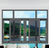 Ventana Abatible Interior Serie 60 Sohi, Directo de Fábrica, Acero Plástico, Resistente a la Presión, para Almacenes, Áticos y Balcones