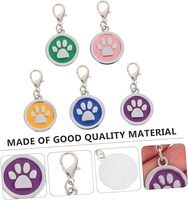 Anpassbare hochwertige RFID-Haustier marke mit programmier barem QR-Code-Halsband 13,56 MHz Hunde-ID, Verlust prävention und Tier-ID
